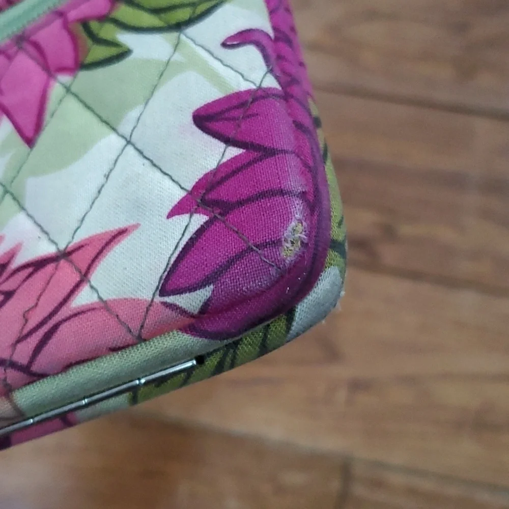 Vera Bradley clasp rectangle wallet